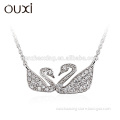 2014 Latest fashionalbe 925 silver necklace made with crystal Y10006 only 925 silver pendant
